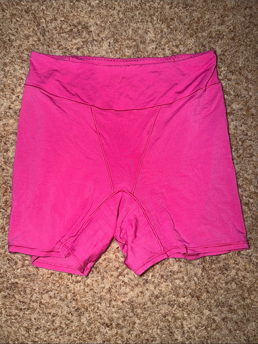 lululemon athletica Hot Pink High-Rise Bike Shorts